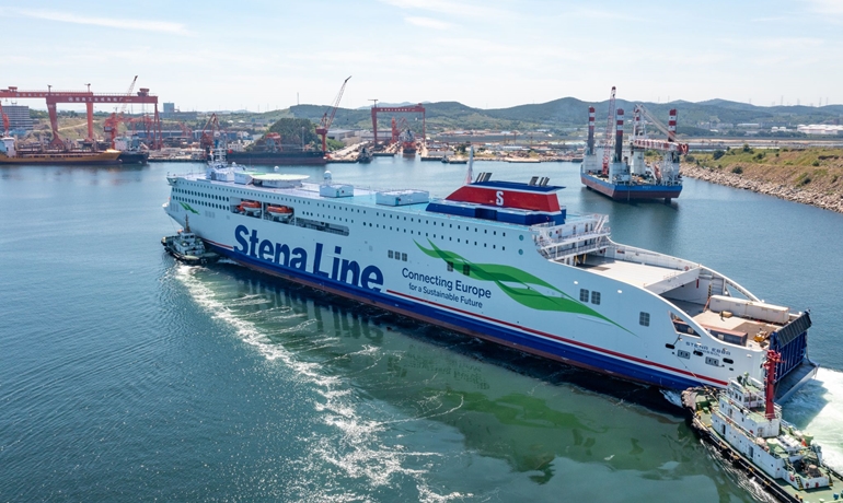 STENA EBBA delivered © Stena Line