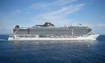 MSC SEASCAPE delivered © MSC Cruises