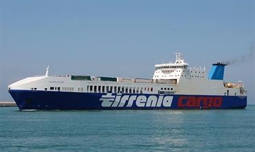 Tirrenia carried more trailers to and from Sicily in 2018 © Frank Heine