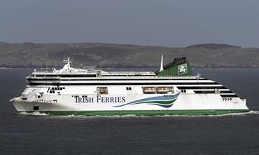 The 2001-built ULYSSES is due to be replaced by a 5,610-lanemetre behemoth © Maritime Photographic The 2001-built ULYSSES is due to be replaced by a 5,610-lanemetre behemoth © Maritime Photographic