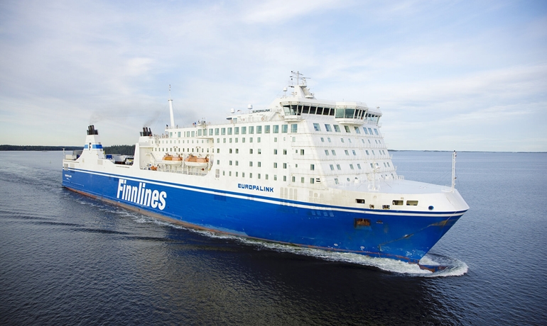 EUROPALINK have joined the sister vessel FINNSWAN in traffic between Finland and Sweden © Finnlines