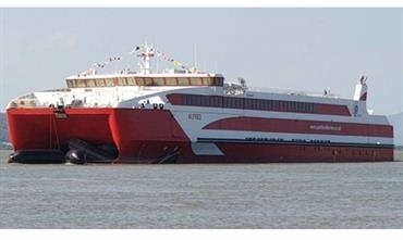ALFRED was launched on 22 February © Strategic Marine ALFRED was launched on 22 February © Strategic Marine