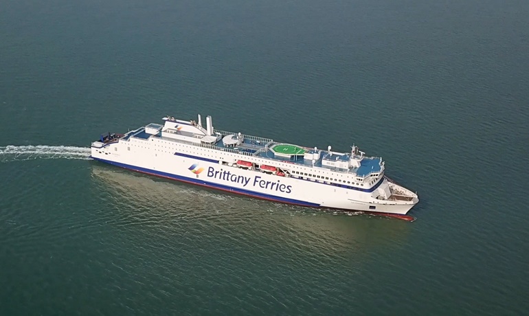 Brittany Ferries’ SALAMANCA passenger ferry © Brittany Ferries Brittany Ferries’ SALAMANCA passenger ferry © Brittany Ferries
