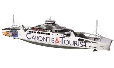 Caronte & Tourist already ordered a dual-fuel double-ender at Sefine Shipyard © LMG Marin