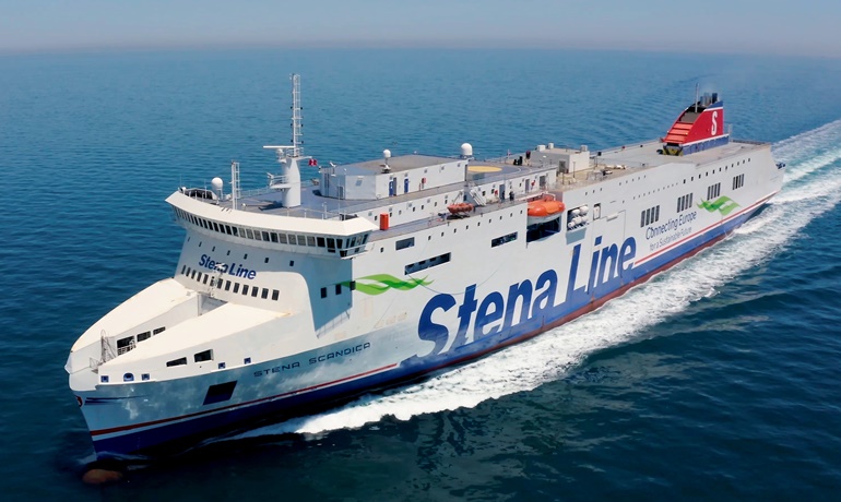 Following her lengthening and conversion to double-deck drive-through mode, flexibility is now at the heart of STENA SCANDICA. © Sedef Shipyard