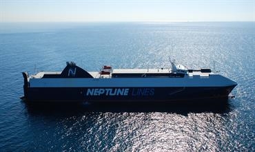 NEPTUNE DYNAMIS has been taken on a two-month charter by P&O Ferries © George Giannakis