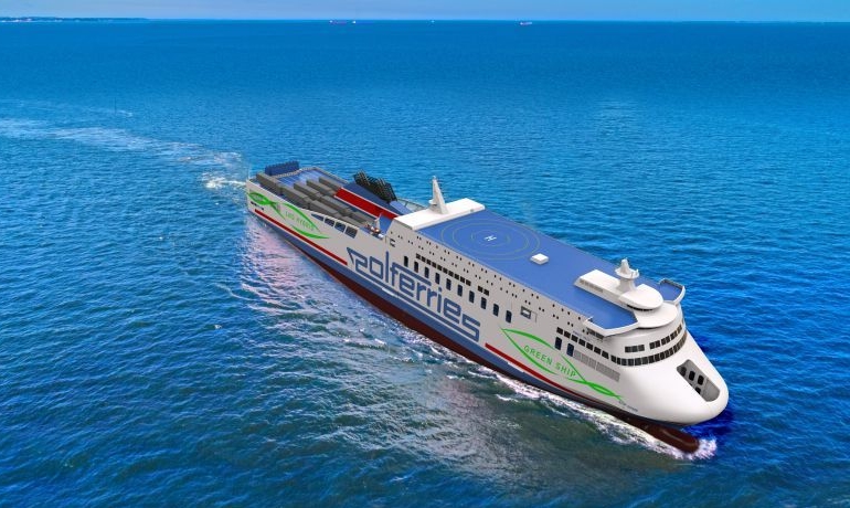 Illustration of the previously announced Polferries newbuild to be built at Remontowa © Polferries