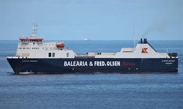 CLIPPER PENNANT is on her way back to the Irish Sea © Kai Ortel