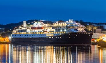 Sister ship HAVILA CASTOR was delivered 22 April this year to Havila Voyages © Tom Gulbrandsen