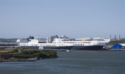 DFDS RoRo vessels in Gothenburg © Søren Lund Hviid