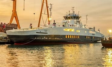 TUSTNA was built by Cemre Shipyard in Turkey. © Cemre Shipyard