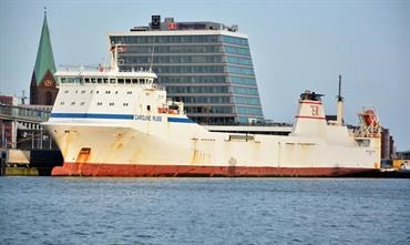 CAROLINE RUSS will stay longer on the Gothenburg-Kiel route than first planned © Frank Behling CAROLINE RUSS will stay longer on the Gothenburg-Kiel route than first planned © Frank Behling