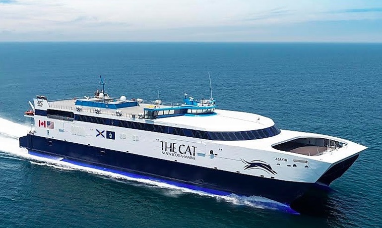 Austal catamaran ALAKAI re-opens Bay Ferries services at the end of the month. © Bay Ferries Austal catamaran ALAKAI re-opens Bay Ferries services at the end of the month. © Bay Ferries
