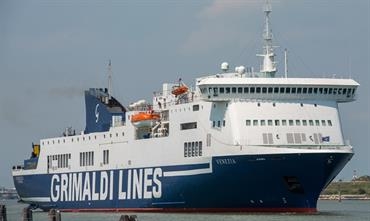 VENEZIA will make a weekly inter-island Cagliari-Palermo rotation, starting on 15 January. © Frank Lose VENEZIA will make a weekly inter-island Cagliari-Palermo rotation, starting on 15 January. © Frank Lose