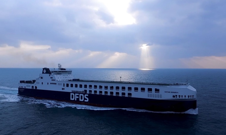 Heading for the Med soon © DFDS