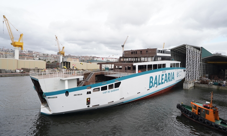 CAP DE BARBARIA launching © Balearia