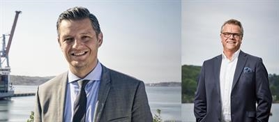 Elvir to the left, Ragnar to the right