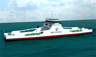 Red Funnel has ordered a dedicated freight ro-ro ferry for the Southampton-East Cowes route © Red Funnel Red Funnel has ordered a dedicated freight ro-ro ferry for the Southampton-East Cowes route © Red Funnel