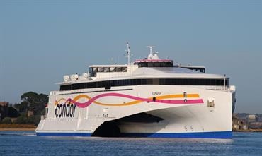 Condor is celebrating 30 years of high-speed services, CONDOR LIBERATION being the latest addition - © Kevin Mitchell