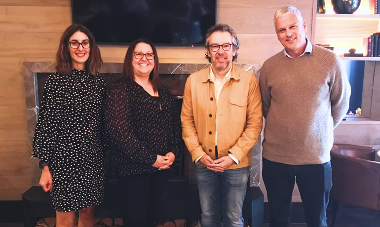 Abby Penlington, Director; Jo Harvey, Vice Chair; Peter Griffiths, Chair and Nigel Wonnacott, former Chair Abby Penlington, Director; Jo Harvey, Vice Chair; Peter Griffiths, Chair and Nigel Wonnacott, former Chair