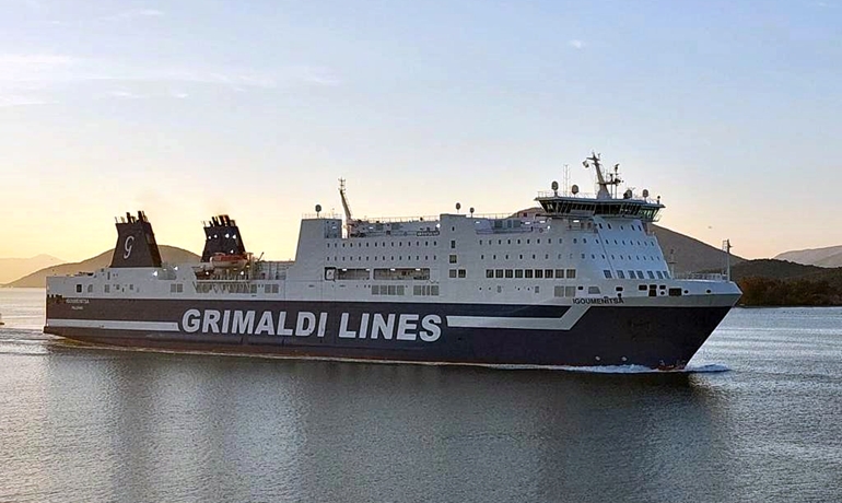 IGOUMENITSA is the former FINNCLIPPER for Finnlines © Grimaldi Lines