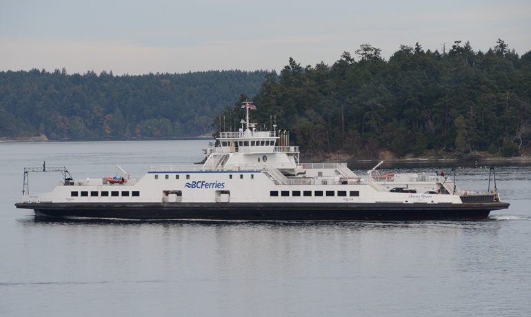 SKEENA QUEEN has a capacity of 441 passengers and 92 Automobile Equivalent © Philippe Holthof