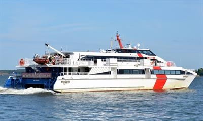 KAROLIN was sold to Golden Star Ferries at the end of 2017 © Uwe Jakob