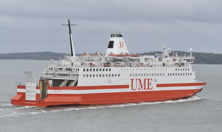 WASA EXPRESS with its new UME livery © Jukka Huotari