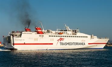 Trasmediterranea will employ ALMUDAINA DOS on the Gandia-Sant Antoni route during Eester © Frank Lose