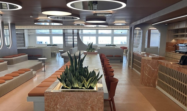 AMIRA interior © Thassos Ferries