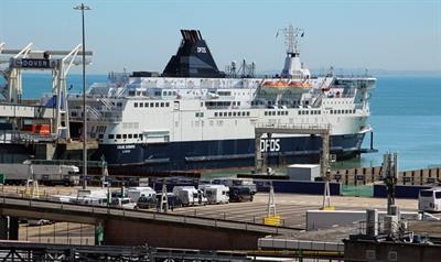 CALAIS SEAWAYS in Dover © John Bryant