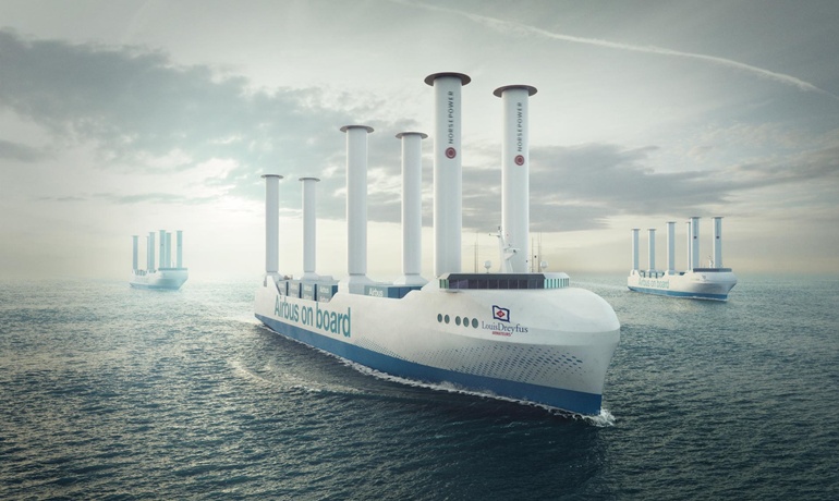 Illustration of how they will look once completed