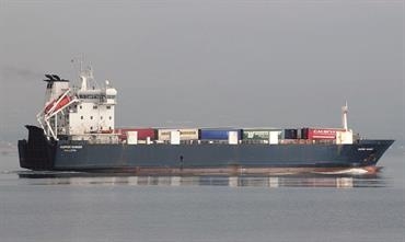 CLIPPER RANGER has been sold by Seatruck Ferries and renamed CTMA VOYAGEUR II. © Shippax Archive CLIPPER RANGER has been sold by Seatruck Ferries and renamed CTMA VOYAGEUR II. © Shippax Archive