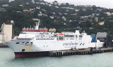 Over the weekend ARATERE began to operate in freight-only mode. © Capt. Michael Pryce Over the weekend ARATERE began to operate in freight-only mode. © Capt. Michael Pryce