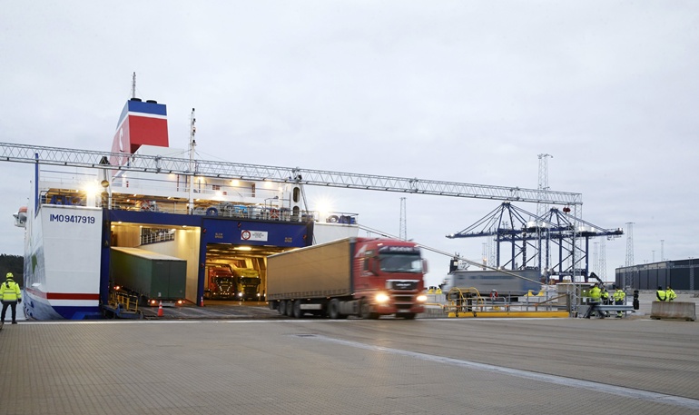 STENA FLAVIA in Norvik © Ports of Stockholm STENA FLAVIA in Norvik © Ports of Stockholm