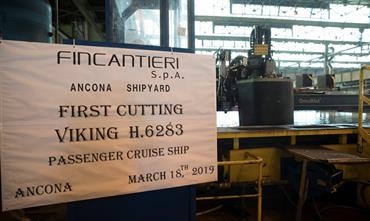 The seventh ship for Viking Ocean is expected to be named VIKING VENUS © Fincantieri