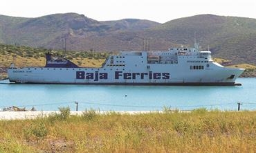 The Visentini-built CALIFORNIA STAR is one of two ro-paxes operated by Baja Ferries © Shippax archive