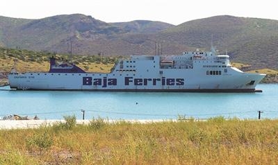 The Visentini-built CALIFORNIA STAR is one of two ro-paxes operated by Baja Ferries © Shippax archive