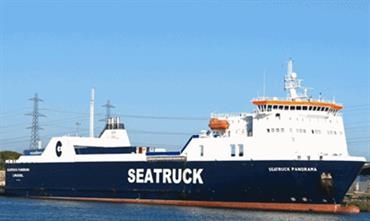 Seatruck's P Class SEATRUCK PANORAMA is expected to start operating for Stena Line on 2 September. © Clipper Group Seatruck's P Class SEATRUCK PANORAMA is expected to start operating for Stena Line on 2 September. © Clipper Group