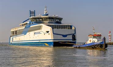 WILLEM DE VLAMINGH and sister WILLEM BARENTSZ arrived home © Rederij Doeksen