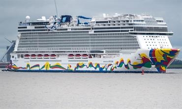 2019-built NORWEGIAN ENCORE © Meyer Werft