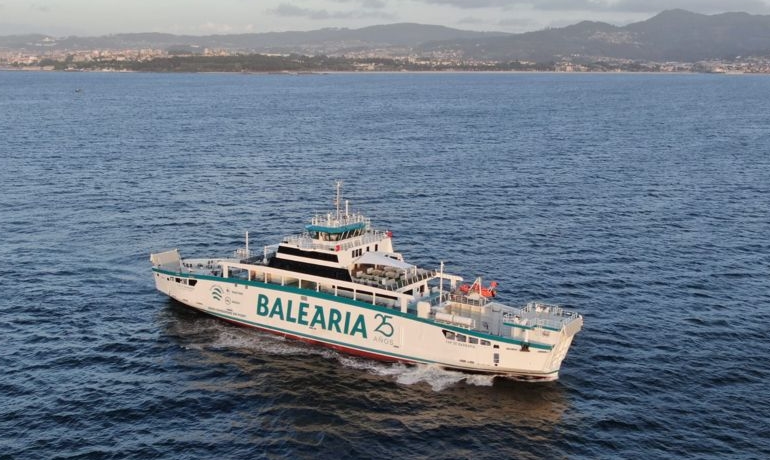CAP DE BARBARIA delivered © Balearia CAP DE BARBARIA delivered © Balearia