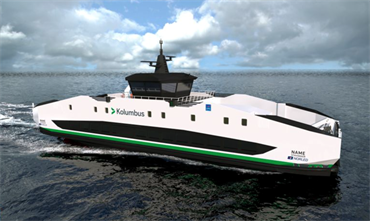 The new Ryfylke ferry will have the largest battery pack ever installed on a ferry of this size. © LMG Marin The new Ryfylke ferry will have the largest battery pack ever installed on a ferry of this size. © LMG Marin