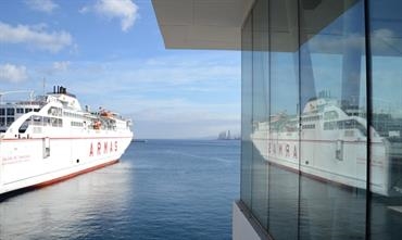 Armas-Trasmediterránea's hub in Las Palmas de Gran Canaria. © Philippe Holthof