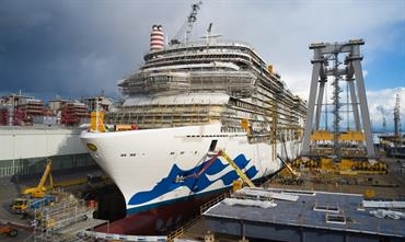 DISCOVERY PRINCESS floated out © Fincantieri