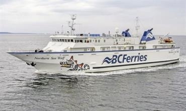 NORTHERN SEA WOLF is set to debut on 18 May © BC Ferries