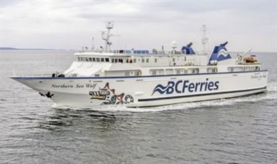 NORTHERN SEA WOLF is set to debut on 18 May © BC Ferries