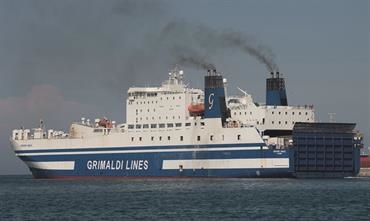 Trasmed GLE is adding capacity this summer with the introduction of the Hansa Class EUROFERRY EGNAZIA. © Frank Lose