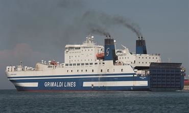Trasmed GLE is adding capacity this summer with the introduction of the Hansa Class EUROFERRY EGNAZIA. © Frank Lose Trasmed GLE is adding capacity this summer with the introduction of the Hansa Class EUROFERRY EGNAZIA. © Frank Lose