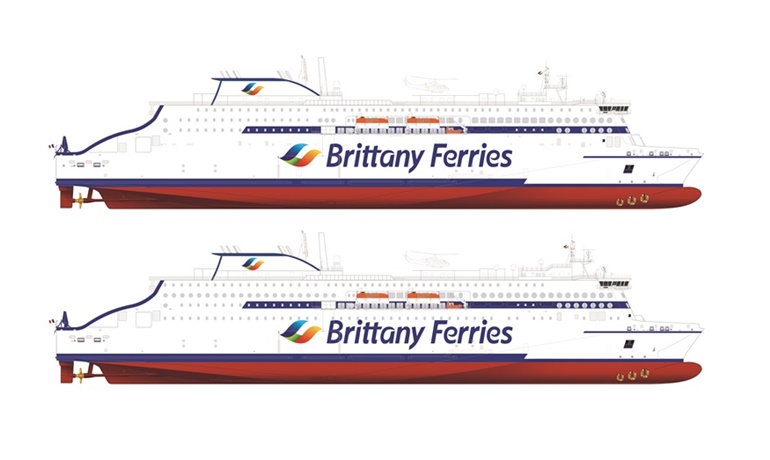 NB275 E-Flexer No 11 (top)+NB 278 E-Flexer No 12 (bottom) © Stena RoRo NB275 E-Flexer No 11 (top)+NB 278 E-Flexer No 12 (bottom) © Stena RoRo